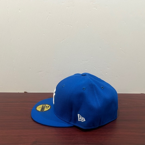 New Era, 59Fifty, Fitted Hat, New York Yankees, Blue & White - Picture 4 of 9
